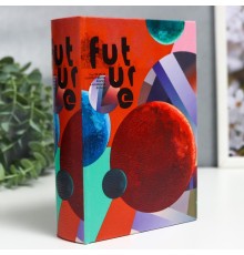 Шкатулка-книга дерево кожзам "Будущее"