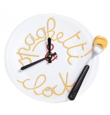 Часы настенные, Обед паста 944 BIANCO, полистоун (565554)